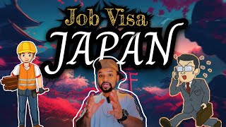 Japan Jobs Visa / Work Permit Visa Full Details