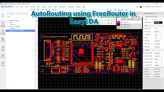 How to use FreeRouter software with EasyEDA | EasyEDA Autorouting