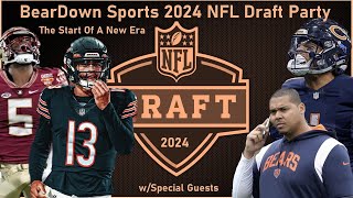Chicago Bears 2024 1st Round NFL Draft Party