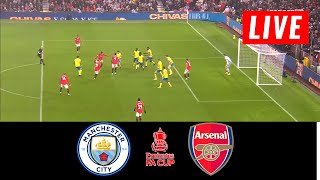 Man City vs Arsenal | Fa Cup 2023 | Live Football Match | Pes 21 Gameplay