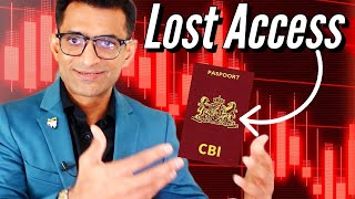 Important Citizenship by Investment LOOPHOLE closed. Most CBI passports to lose this access