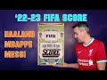 ⚽ REVIEW of a  '22-23 PANINI SCORE FIFA Retail Box. GREAT HITS with an extra autograph. 🔥💲