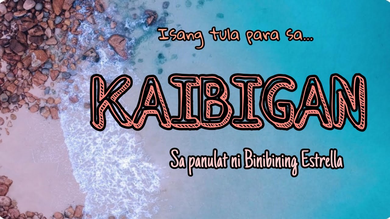 Tula Sa Kaibigan 3 4 Saknong