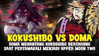 Storyline of the Kokushibo VS Doma Fight for First Rank in Demon Slayer Kimetsu no Yaiba