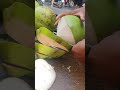 Cool coconut cutting skills