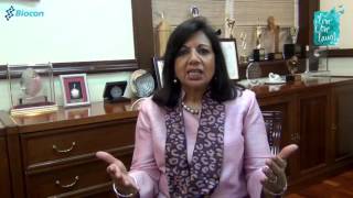 Kiran Mazumdar Shaw lends her support to The Live Love Laugh Foundation