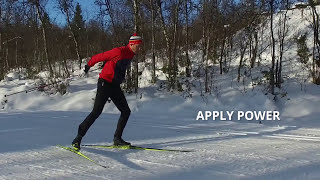 How to kick and push right | Skate skiing technique | With Anders and Jørgen Aukland | XXL