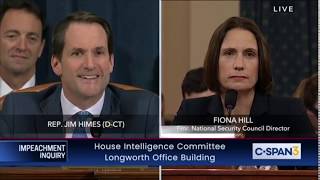 Congressman Himes Questions Fiona Hill And David Holmes