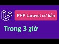 PHP Laravel cơ bản trong 3 giờ | PHP Laravel for beginners