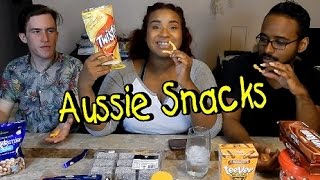 The Kids Taste Vegemite and Australian Snacks