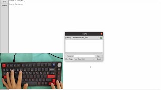 ASMR Programming - Text Editor - No Talking (Python3 Tutorial)