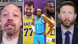 NBA Today | Dennis Jr. \u0026 Dave on Lakers starting 5 in matchup vs Mark Williams \u0026 Hornets tonight