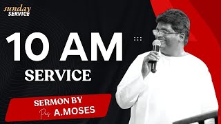 SUNDAY SECOND SERVICE || ACA TADA || PAS A. MOSES || 12 JAN 2025