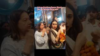 actress Karishma Kapoor in Mount Mary Church Bandra.#festival #fair #ytshorts #viral#subscribers