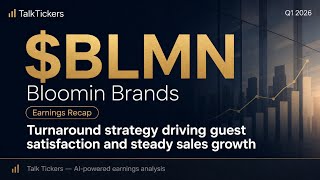 Bloomin' Brands Q1 2026 Earnings: Outback's Turnaround & Growth Insights