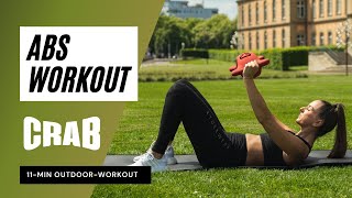 11 Min | CRAB ABS Workout