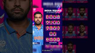 INDIA SQUAD ANNOUNCED FOR T20 WORLD CUP 2024- 15 PLAYERS #india #t20worldcup2024 #cricket