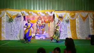 Sindhanur Swetha,jahnavi.mother and daughter dance