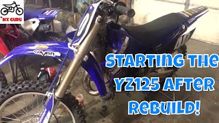 Testing the YZ 125 Post Rebuild ! Two-Stroke Break-In!