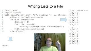 PY10B - STEM Programming with Python - Chapter 10 - CSV Files