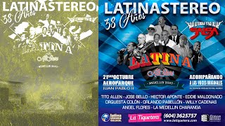 Los artistas de  la Latina All Stars en Latinastereo