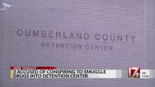 3 arrested in Cumberland County Detention center drug bust