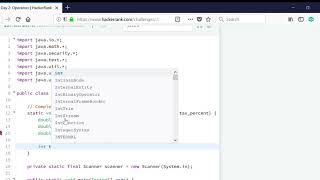 Day 2: Operators | JAVA | HackerRank