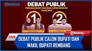 FULL DEBAT PUBLIK CALON BUPATI DAN WAKIL BUPATI REMBANG PILKADA 2024