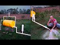 How to make free energy water pump | Pump without electricity | Drum Pump