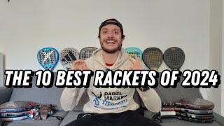 The Best 10 Padel Rackets of 2024: Unveiling My Top Picks