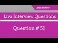 Java Interview Questions #51 - What is the difference between static and instance variables?