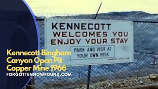 Found 8mm Home Movie Film 1966 Kennecott Bingham Canyon Open Pit Copper Mine