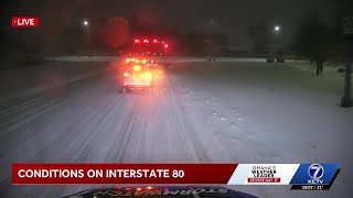 Conditions on Interstate 80