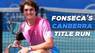 How João Fonseca DESTROYED the competition! | Canberra Challenger 2025 Title Run Extended Highlights