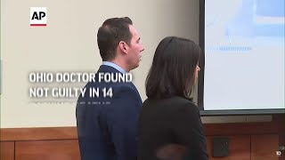 Ohio doctor found not guilty in 14 patient deaths