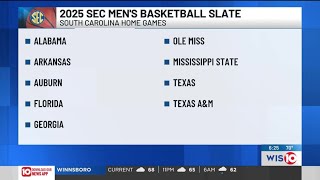 SEC announces 2024-25 league opponents for Gamecock men’s basketball