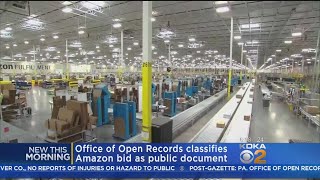Open Record Office Classifies Pittsburgh's Amazon As Public Document