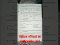 what is the action of heat on anthranilic acid