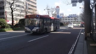 【3DFHD】新潟交通・H328-I 12(ISUZU ERGA) 新潟駅万代口