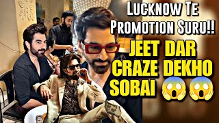 Chengiz ER Promotion Suru Ebar Lucknow Te😱 Lucknow Te Jeet Dar Craze Dekhe Nao.Just Boom🔥