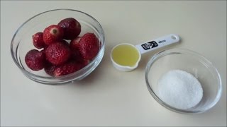 How to make strawberry puree