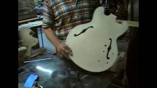 Building a Heritage Semi Hollow guitar PSP2016