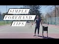 Simple Tennis Forehand Tips For More Power And Topspin