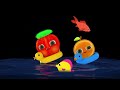 raw raw boat song more baby sensory animation music and dance funky fruits for kids