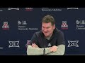 arizona basketball press conference tommy lloyd