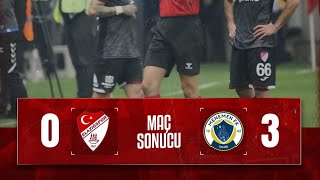 Çimentaş Elazığspor'umuz 0-3 Menemen FK (Maç Özeti)