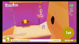 [TAS] Luncheon Kingdom Super Mario Odyssey Koopa Freerunning in 8.90