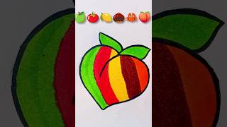 🍏+🍅+🍋+🌰+🦀+🍑=? Creative emoji drawing #art #emojimixart #emojiart #satisfying #ytshorts #trending