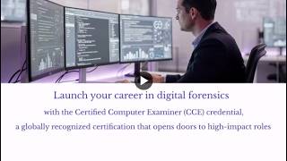 Launch your career in Digital Forensics with the CCE certification