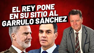 Alfonso Rojo: “Sánchez es un garrulo y el Rey, sin decir una palabra, lo ha puesto en su sitio”